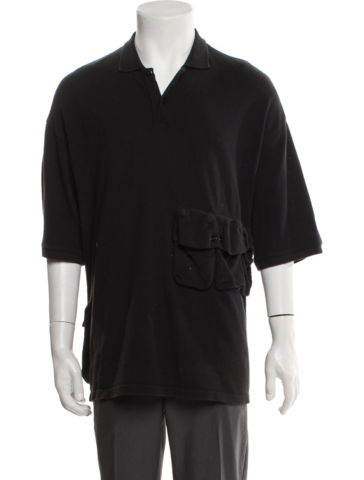 Kapital Kanoko Alpine Collar Polo Shirt