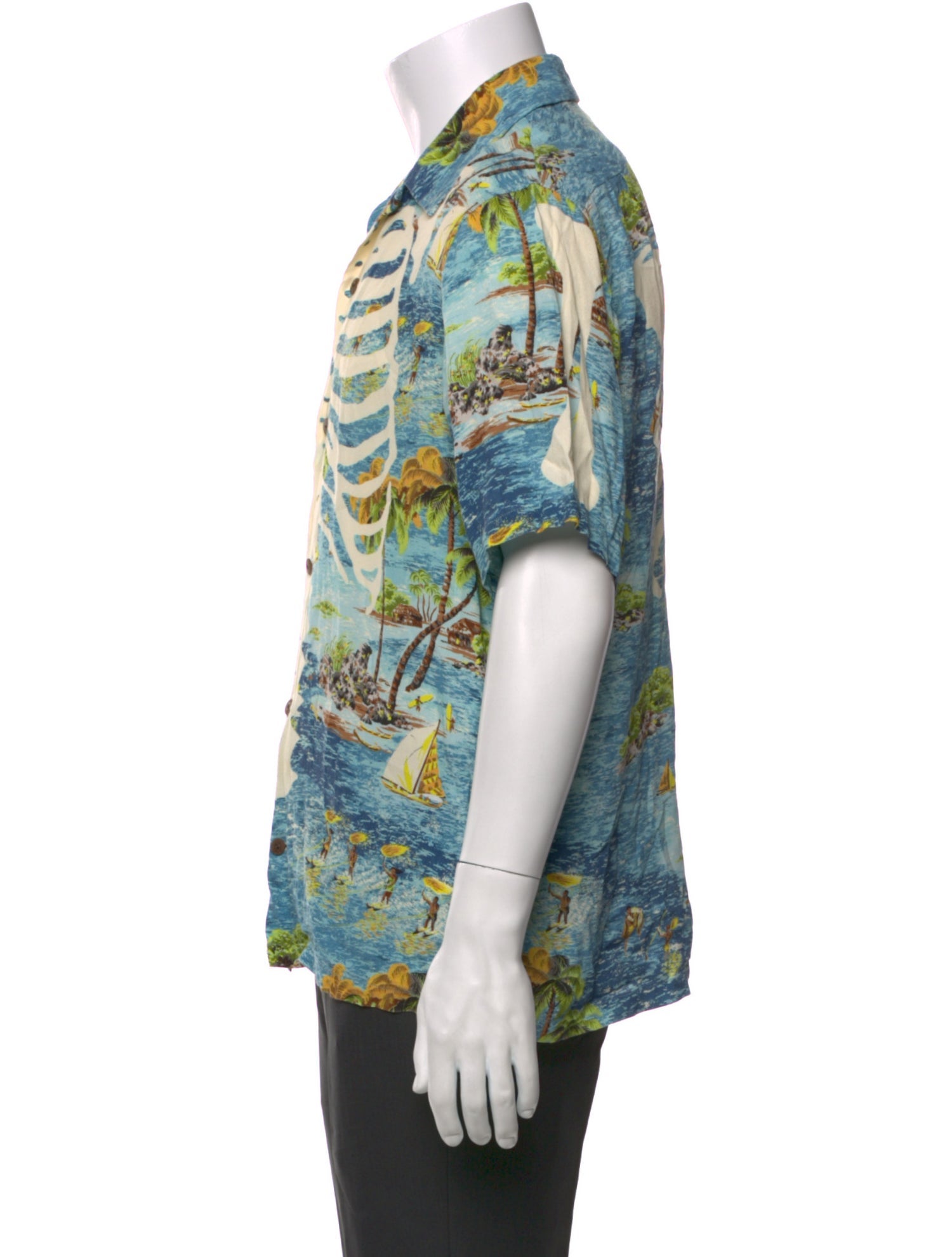 Kapital Printed Short Sleeve Shirt