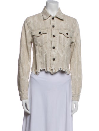 Kapital 12Oz Feather White Denim Denim Jacket