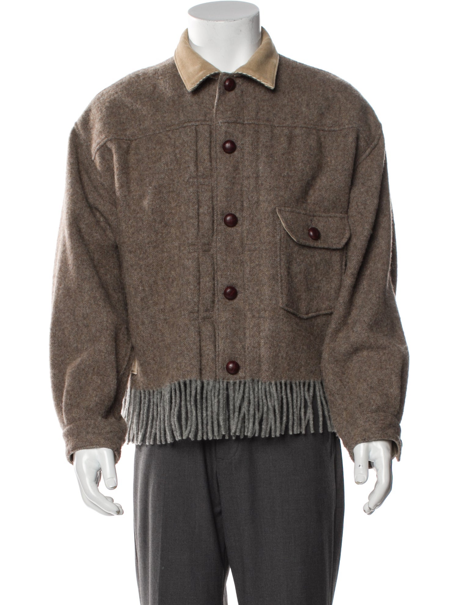 Kapital Fringe Utility Jacket