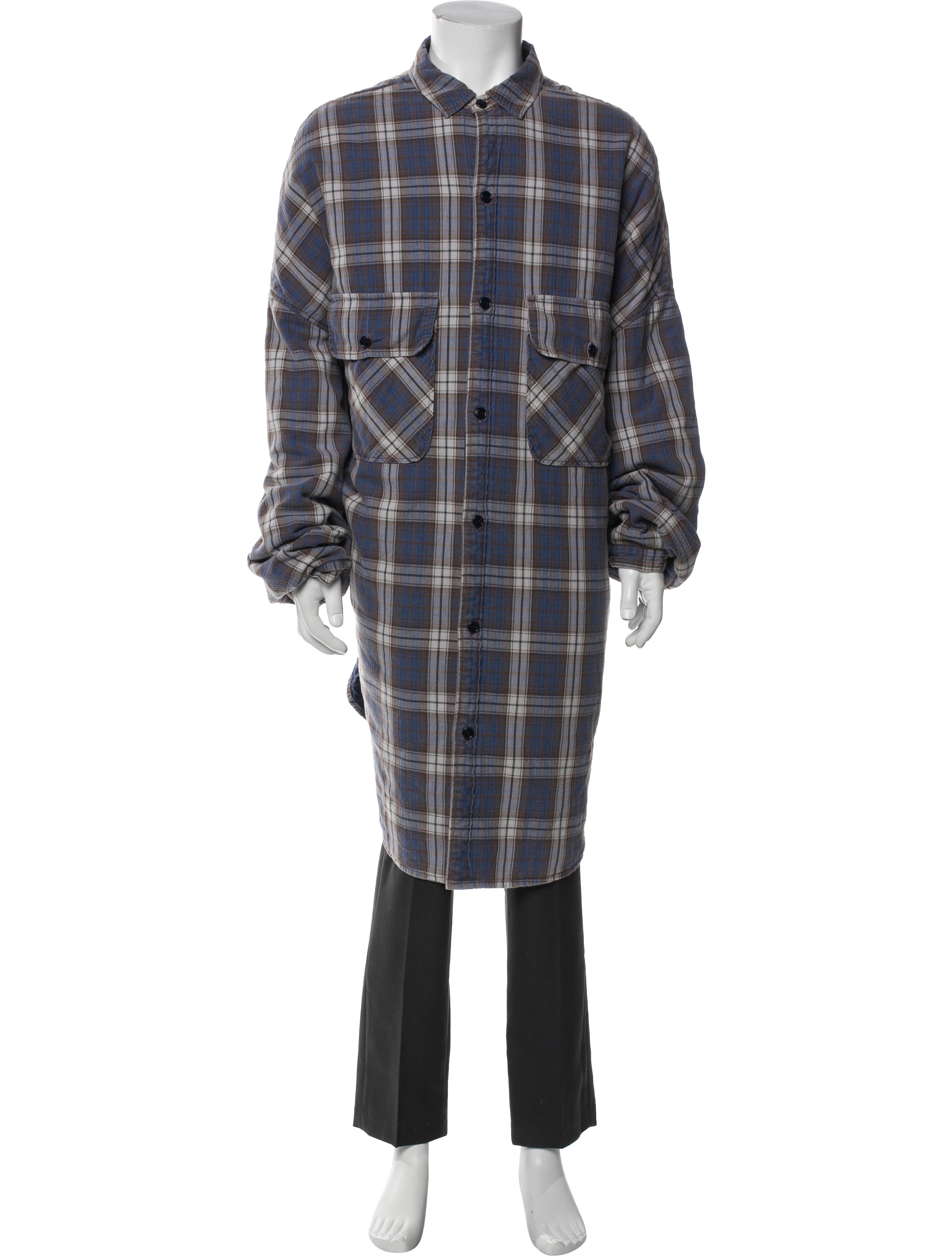 Kapital Slappy Plaid Print Overcoat