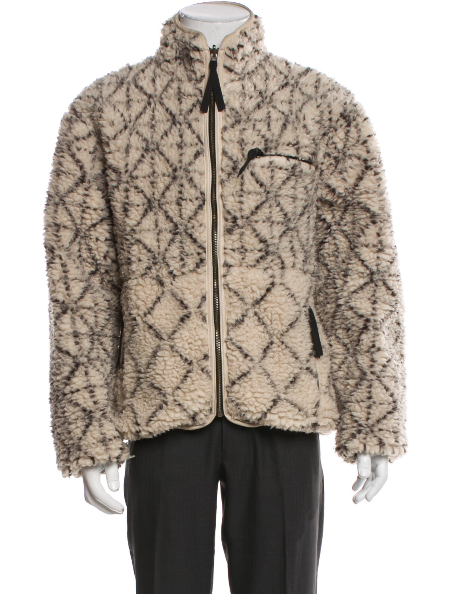 Kapital Sashiko Boa Reversible Printed Puffer Coat