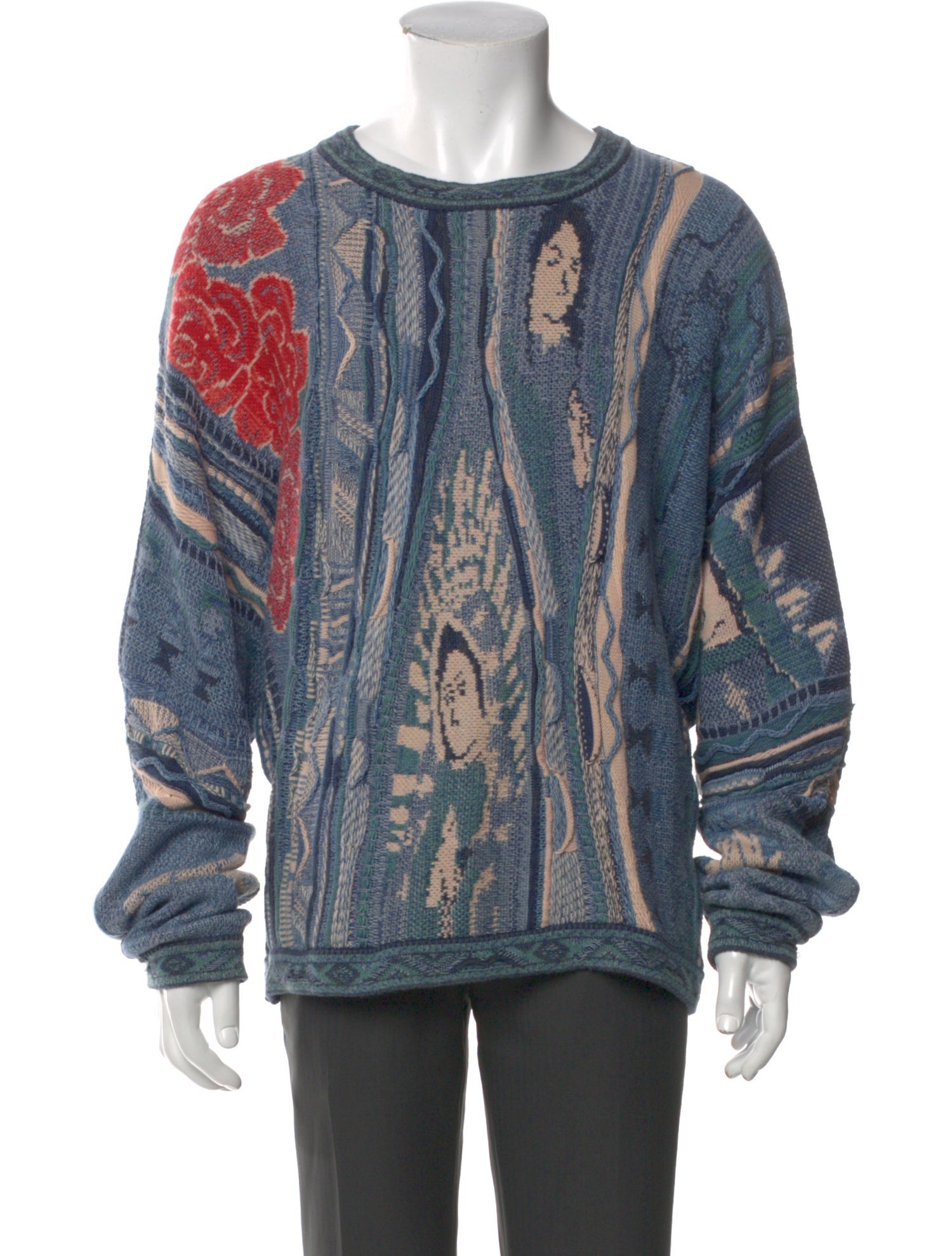 Kapital 7G Virgin Mary Knit Printed Pullover