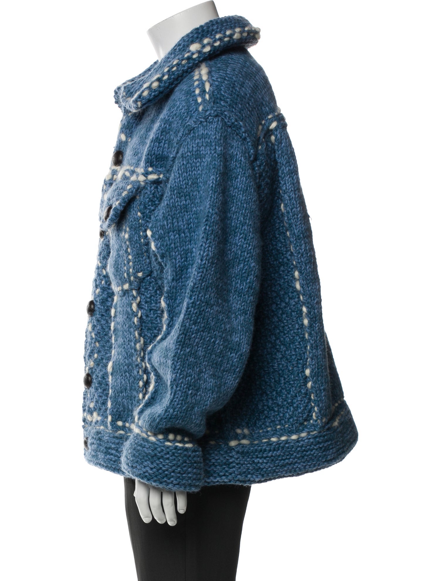 Kapital Kauchin G Knit Wool Cardigan