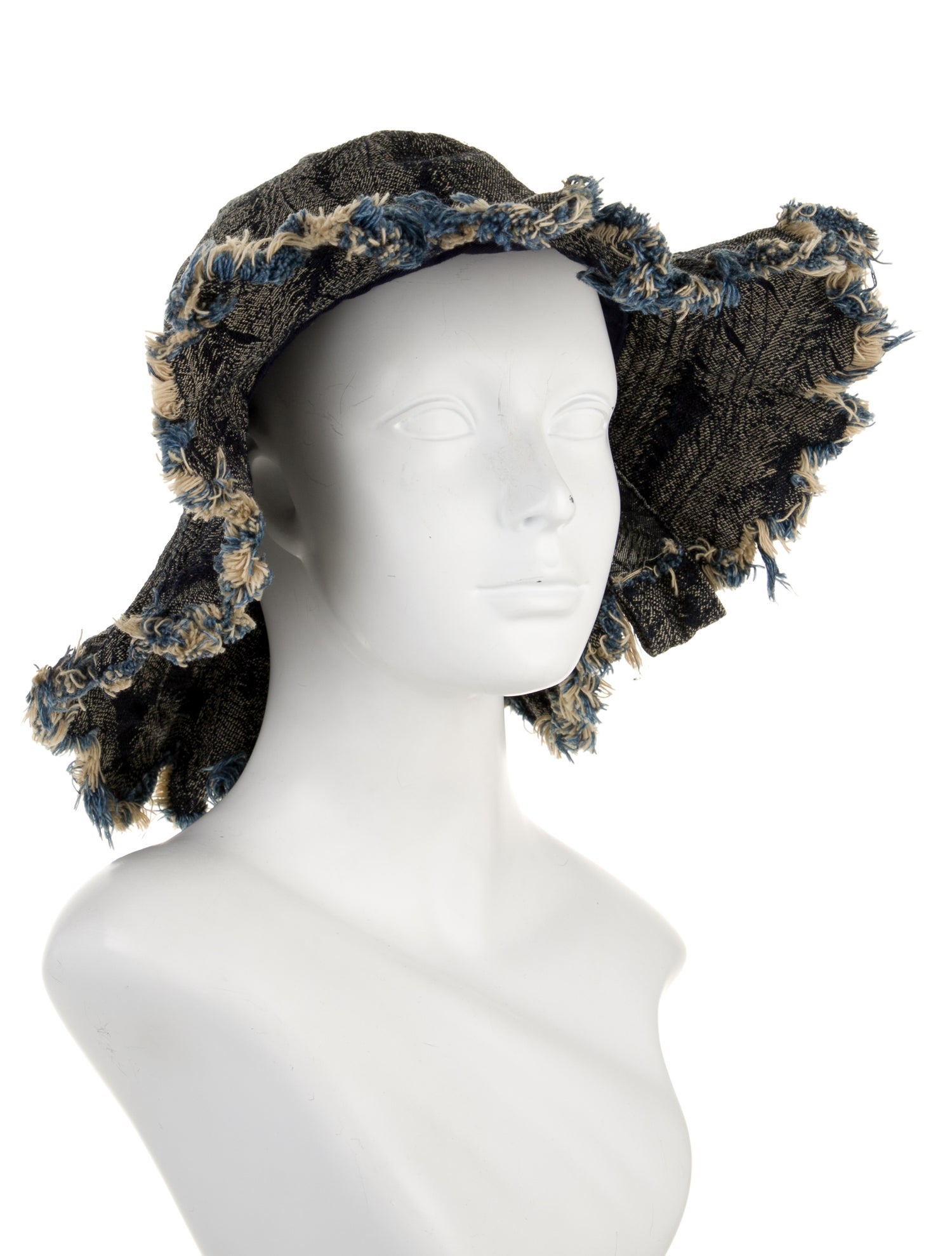 Kapital Magpie Denim Radio Tuip Hat