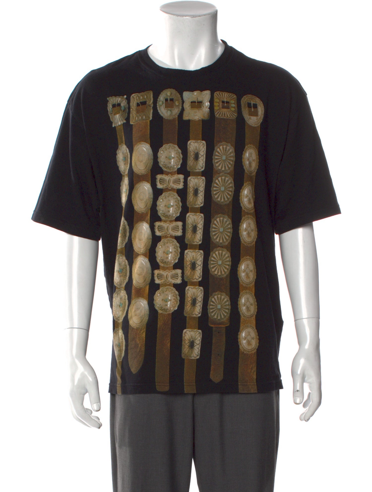 Kapital Leather Belt T-Shirt Printed T-Shirt