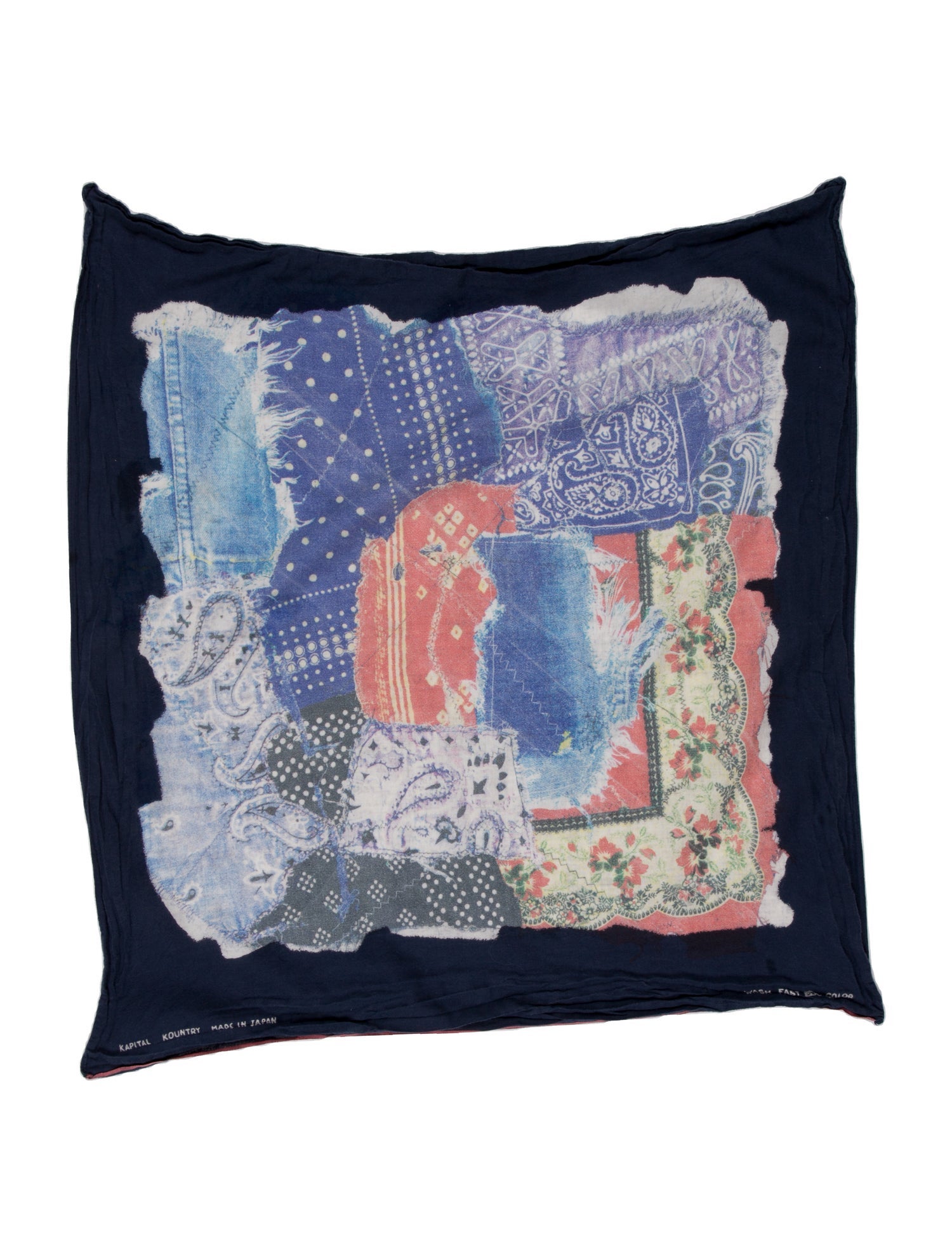 Kapital Printed Canvas Bandana