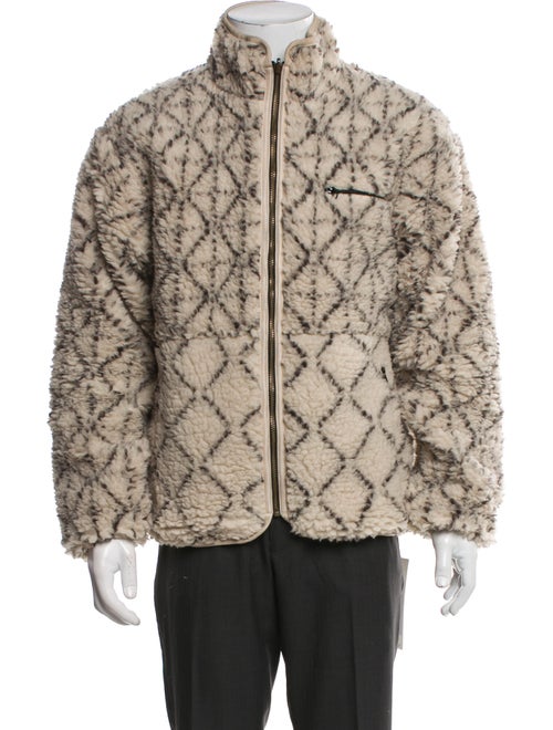 Kapital Sashiko Reversible Plaid Print Puffer Coat