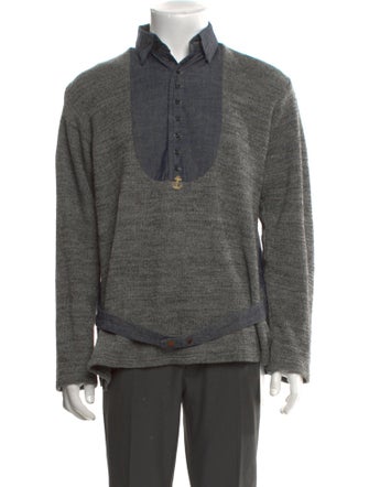 Kapital Vintage Wool Polo Sweater