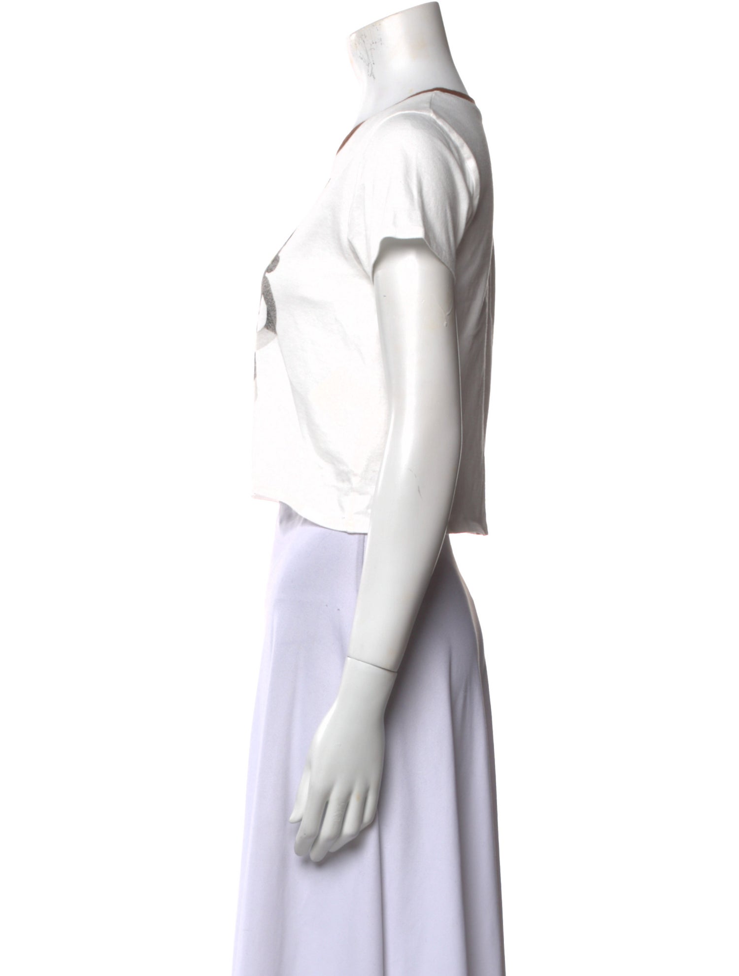 Kapital Monkey Amigo Graphic Print Crop Top