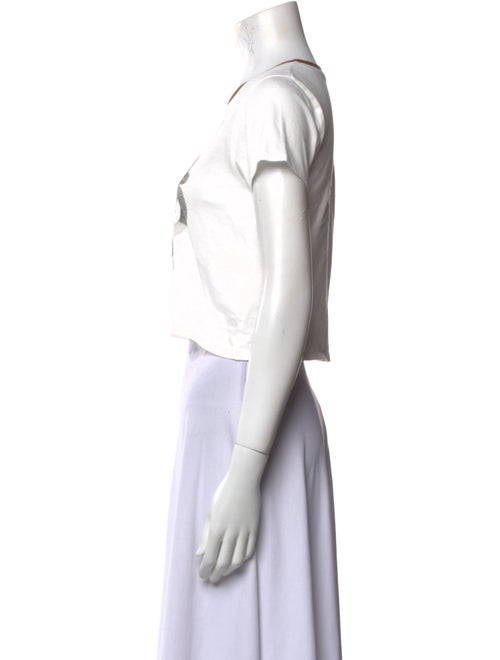 Kapital Monkey Amigo Graphic Print Crop Top