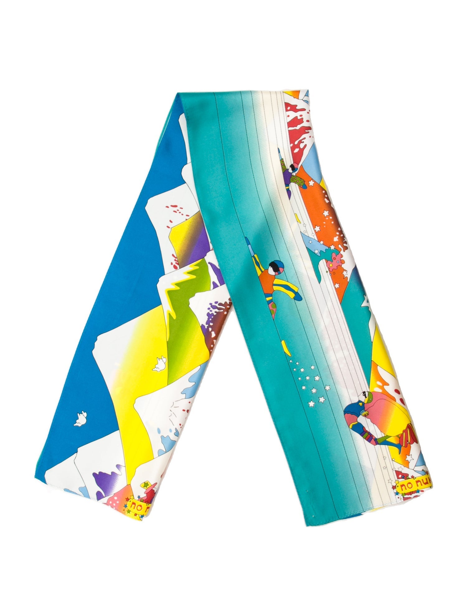 Kapital No Nukes Silk Scarf