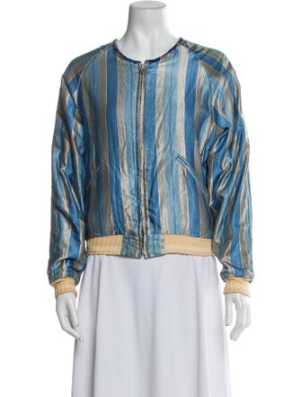 Kapital Striped Bomber Jacket