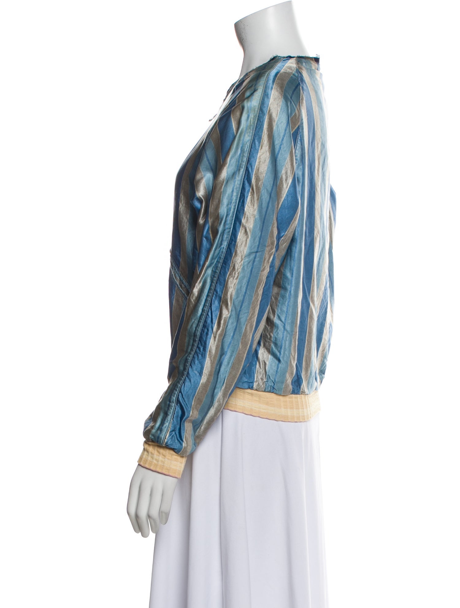 Kapital Striped Bomber Jacket