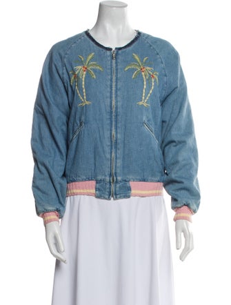 Kapital Striped Bomber Jacket