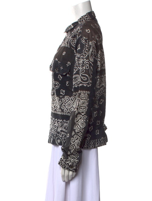 Kapital Paisley Patchwork Printed Button-Up Top