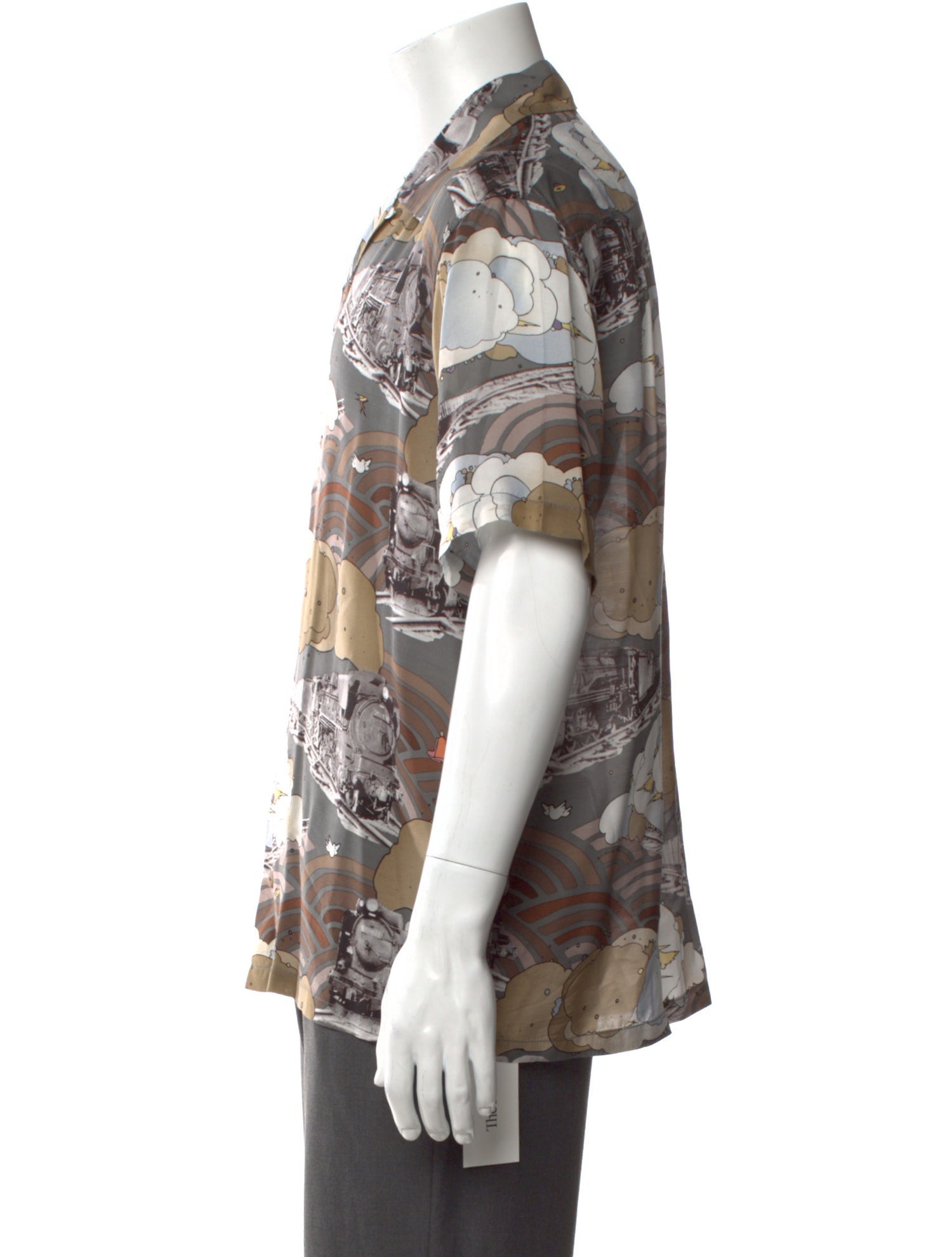 Kapital Tibe Lympic Train Aloha Printed Shirt