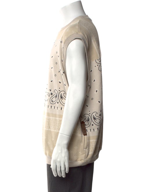 Kapital Bandana Paisley Print Sweatshirt