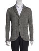 Kapital Plaid Print V-Neck Cardigan