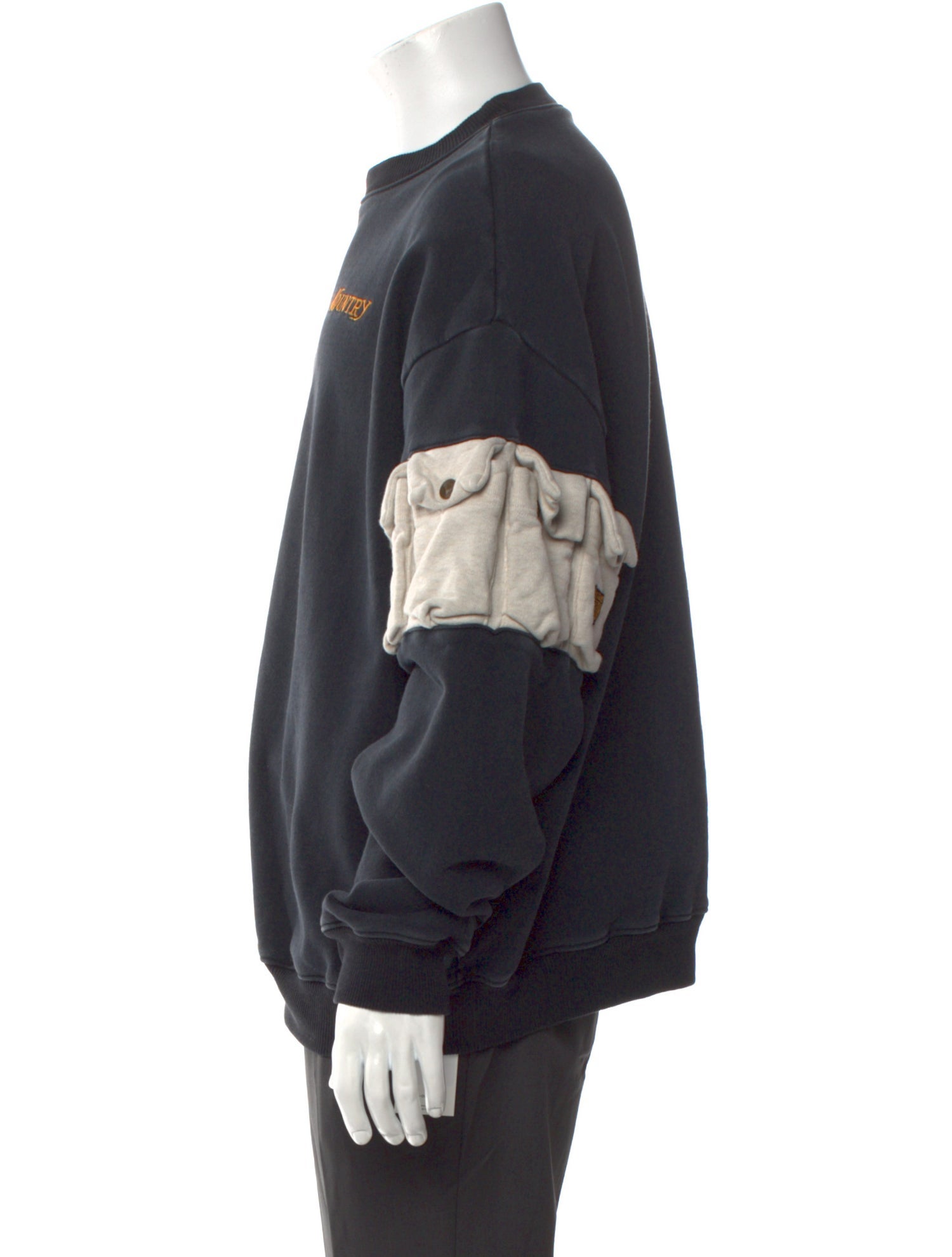 Kapital 2023 'Working Class Hero Play Kountry' 2Tones Nickel 8 Sweatshirt