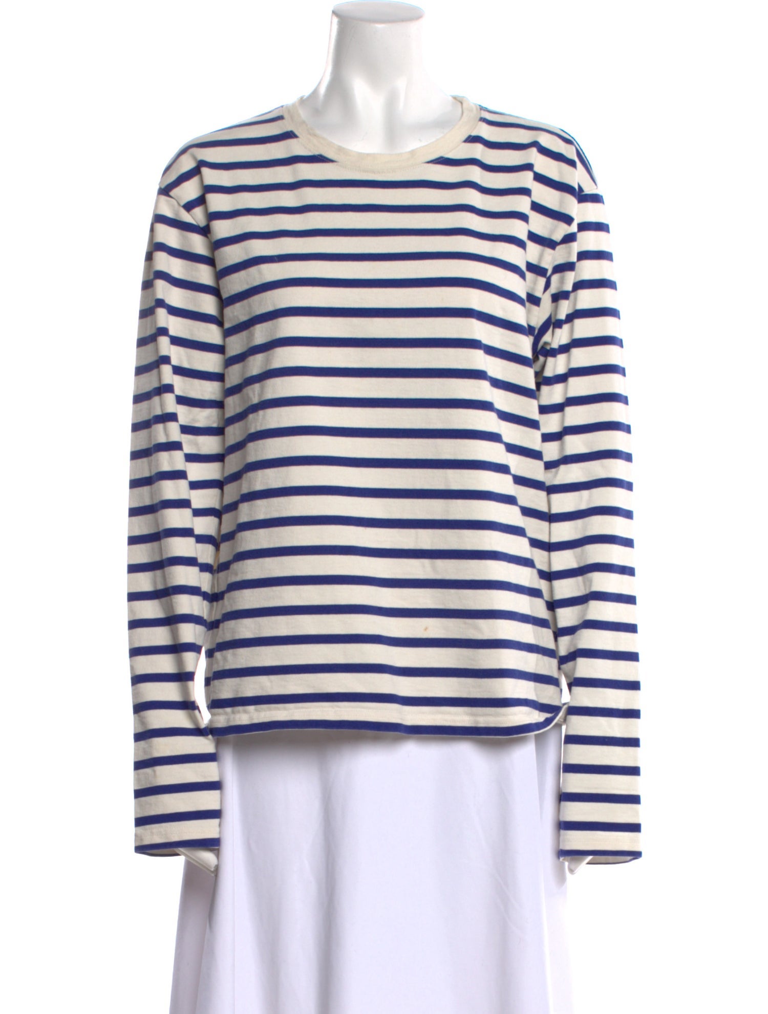 Kapital Smiley Striped T-Shirt