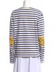 Kapital Smiley Striped T-Shirt