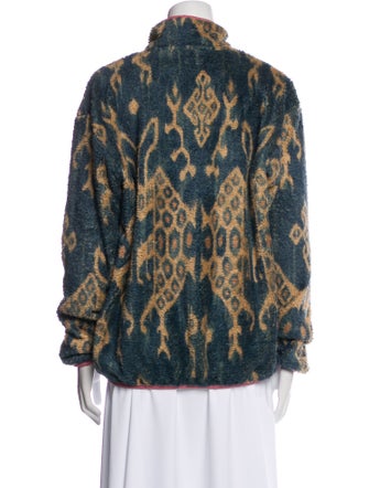 Kapital Animal Print Faux Fur Jacket