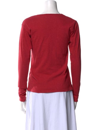 Kapital V-Neck Long Sleeve Sweatshirt