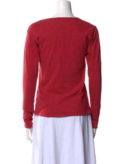 Kapital V-Neck Long Sleeve Sweatshirt