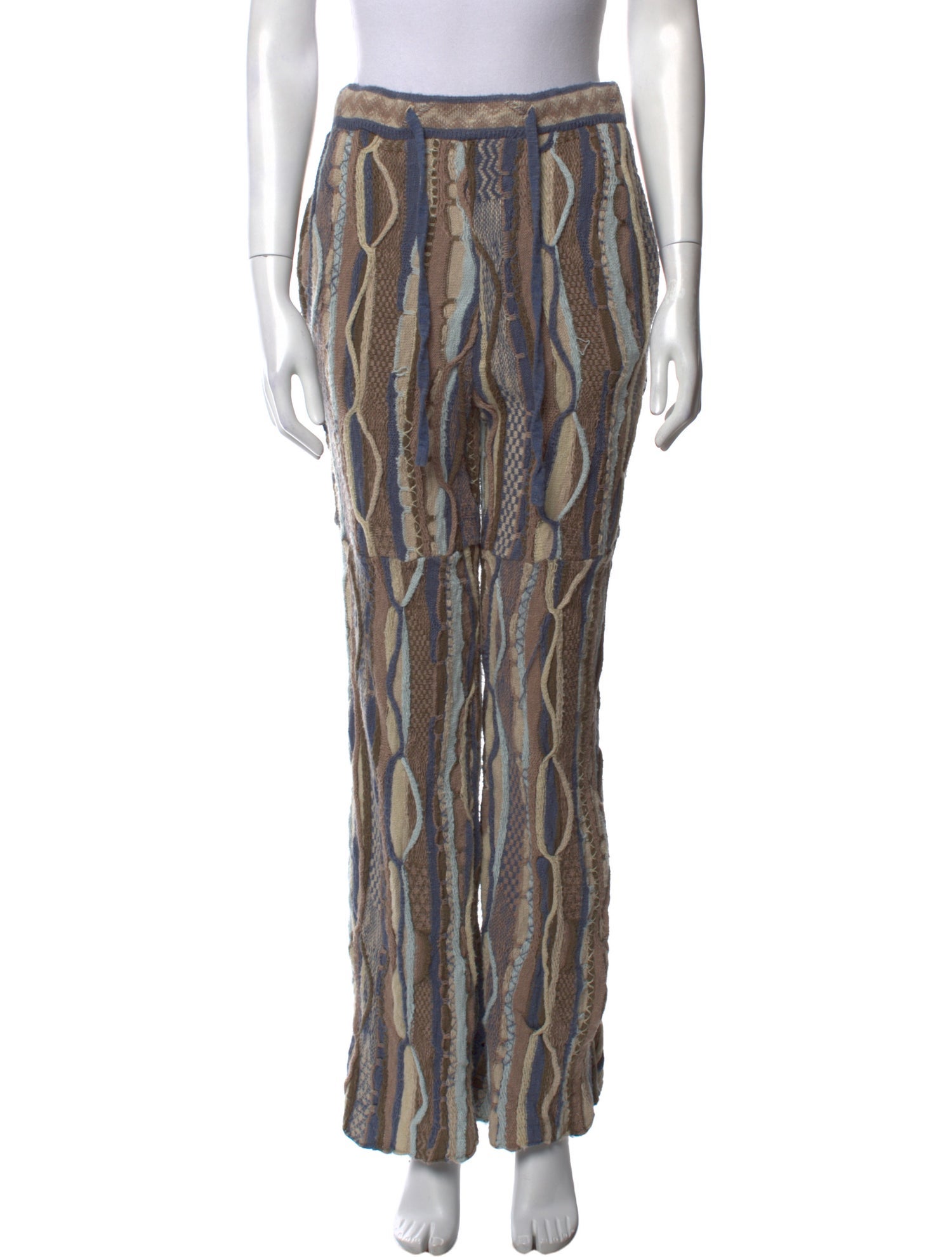 Kapital 7G Knit GAUDY Flare Wide Leg Pants