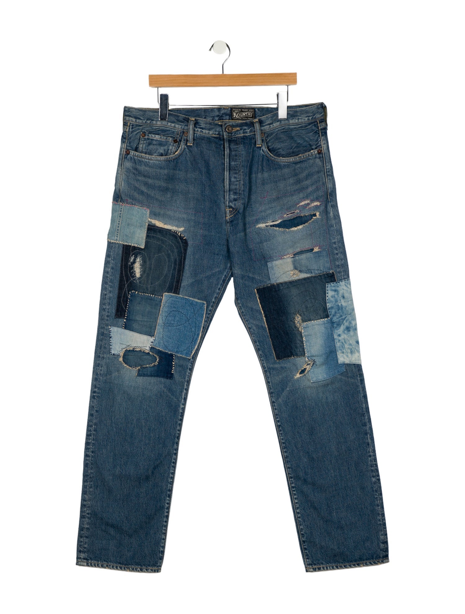 Kapital Kountry Straight-Leg Jeans