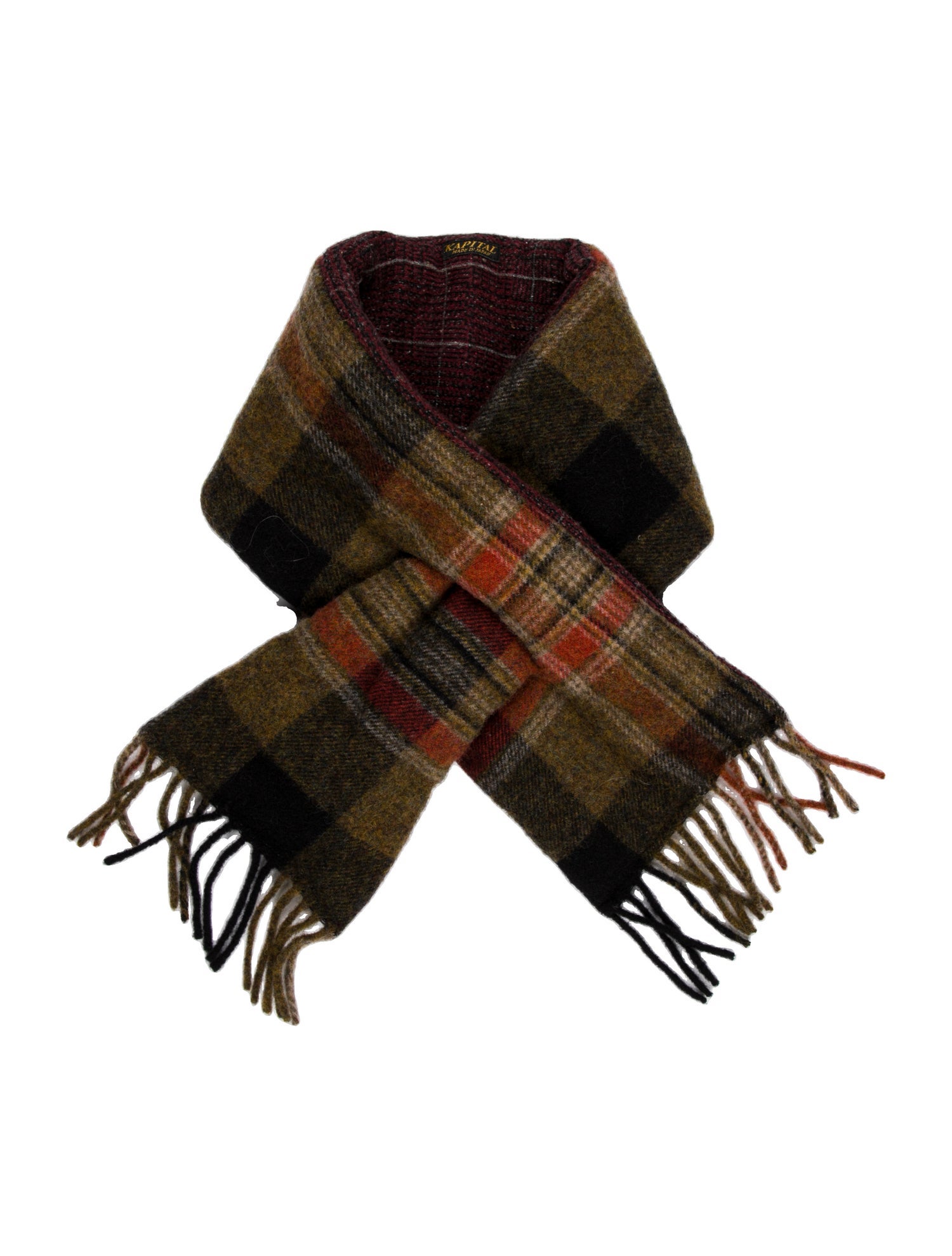 Kapital Filled Wool Scarf