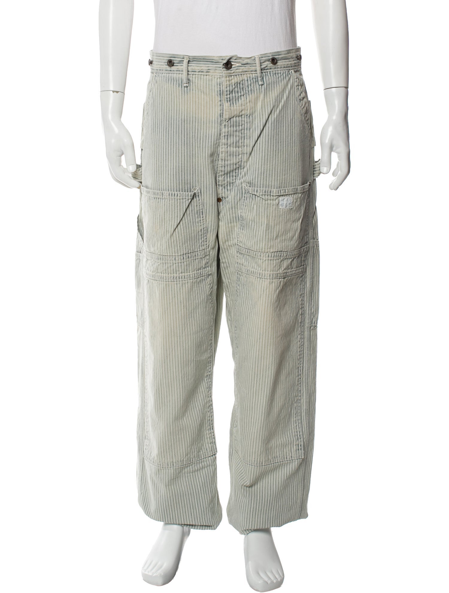 Kapital Striped Cargo Pants