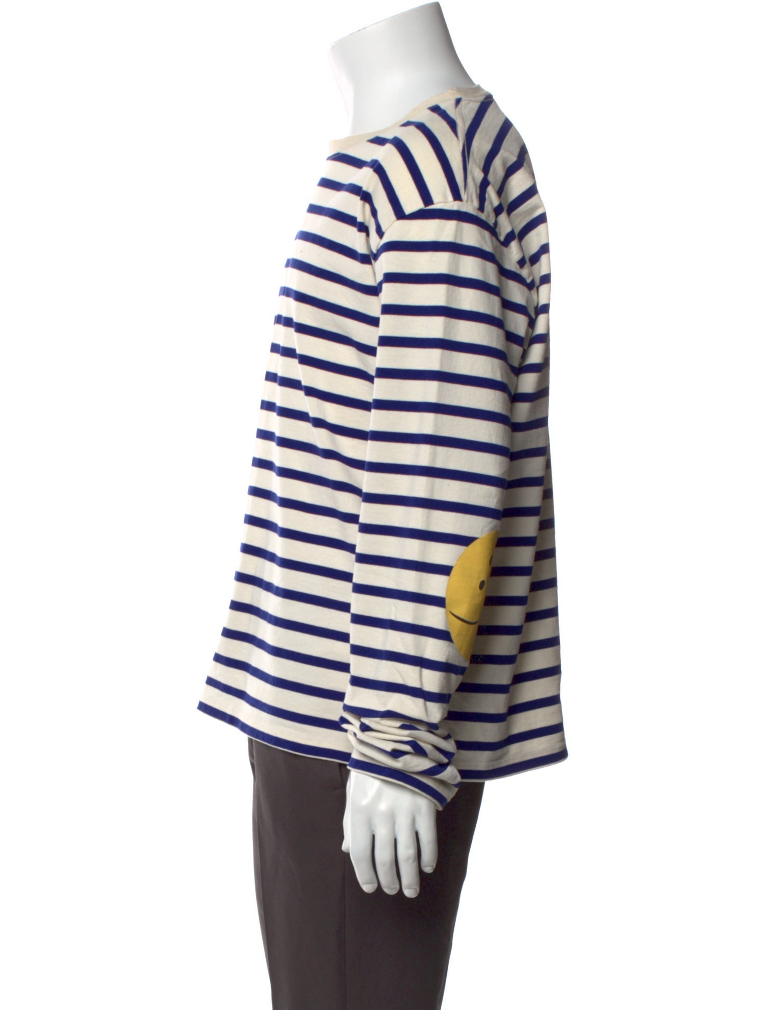 Kapital Striped Crew Neck T-Shirt