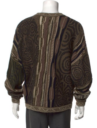 Kapital Striped Crew Neck Pullover