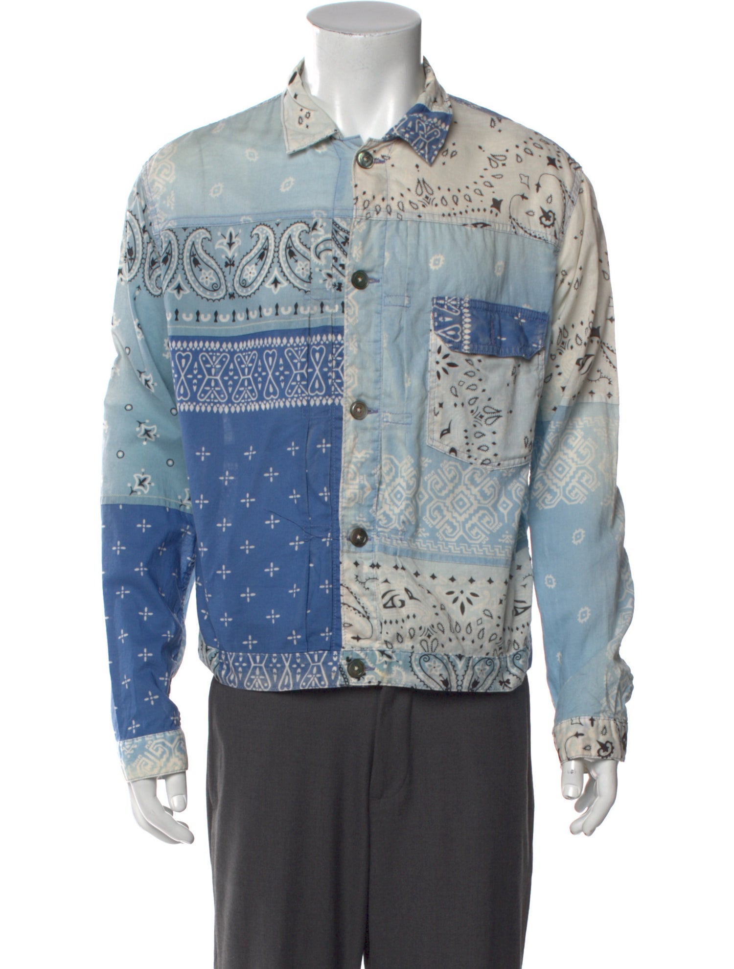 Kapital Printed Long Sleeve Shirt