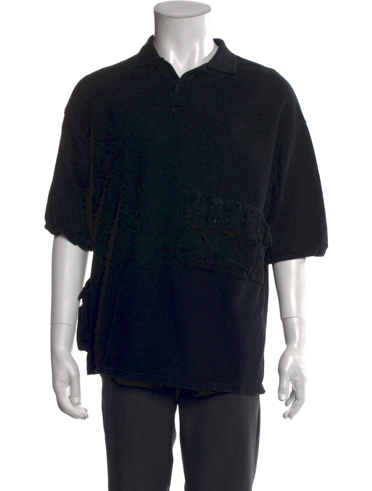 Kapital Collar Short Sleeve Polo Shirt