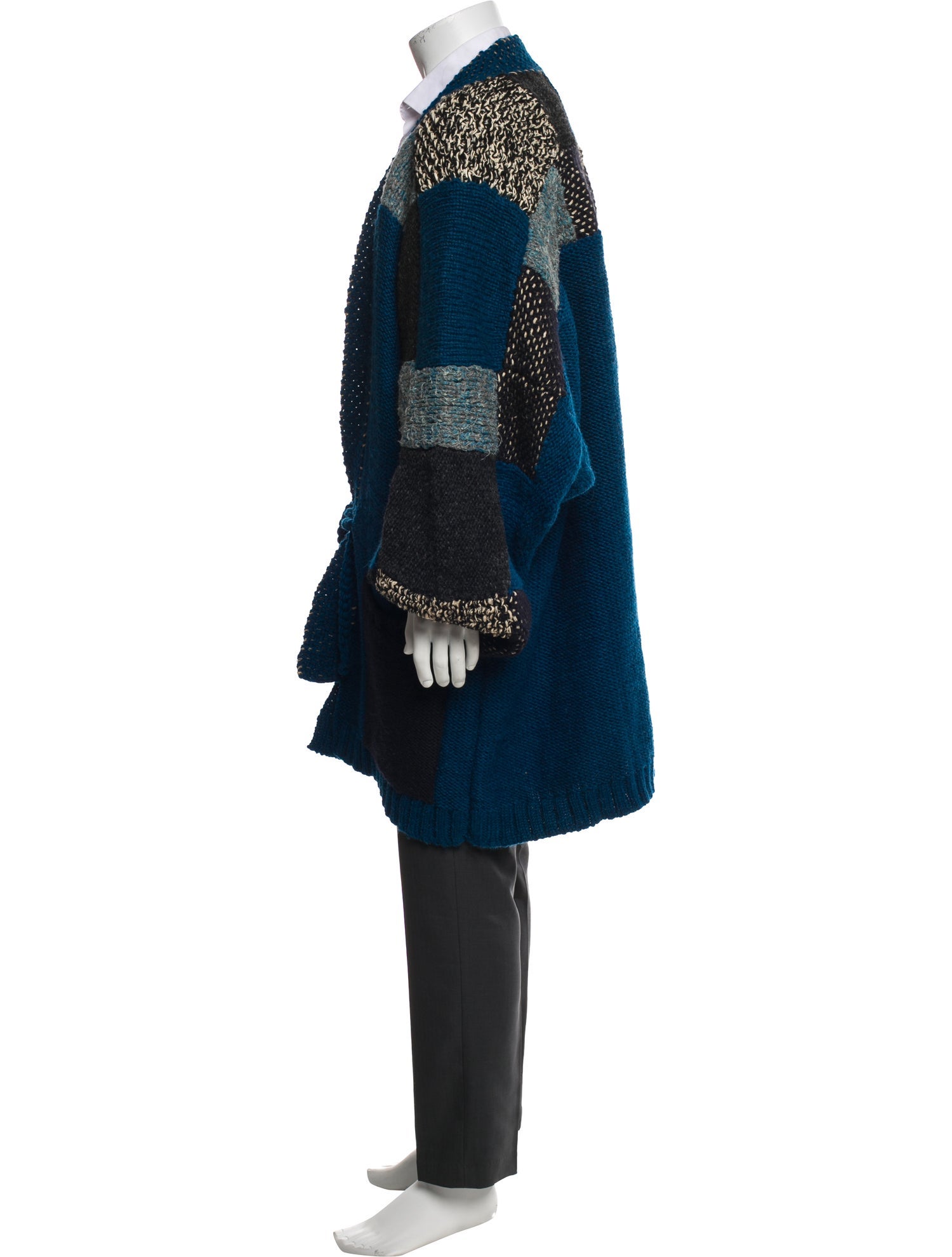 Kapital Hand Knit Tugihagi Kesa Wool Cardigan