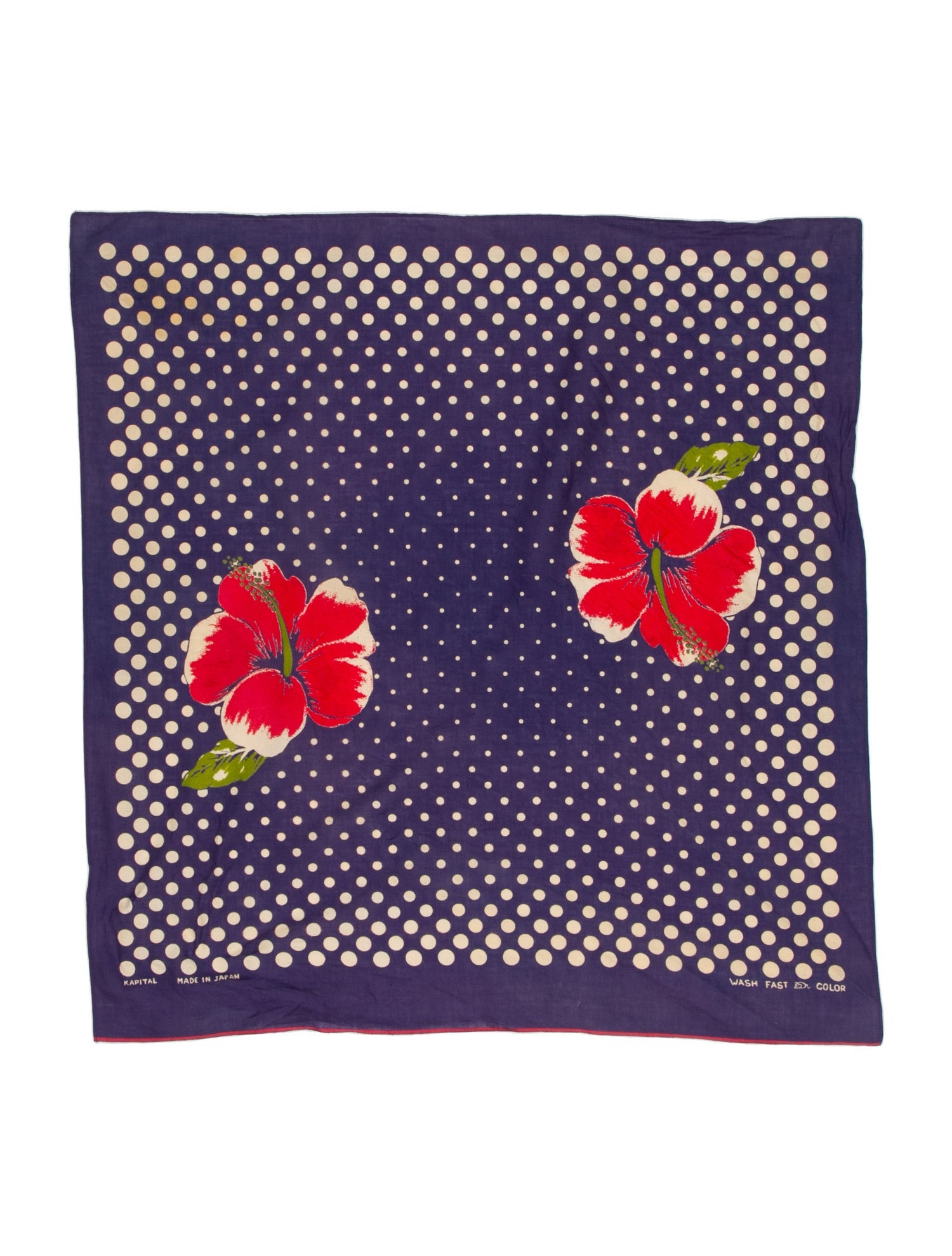 Kapital Wool Printed Bandana