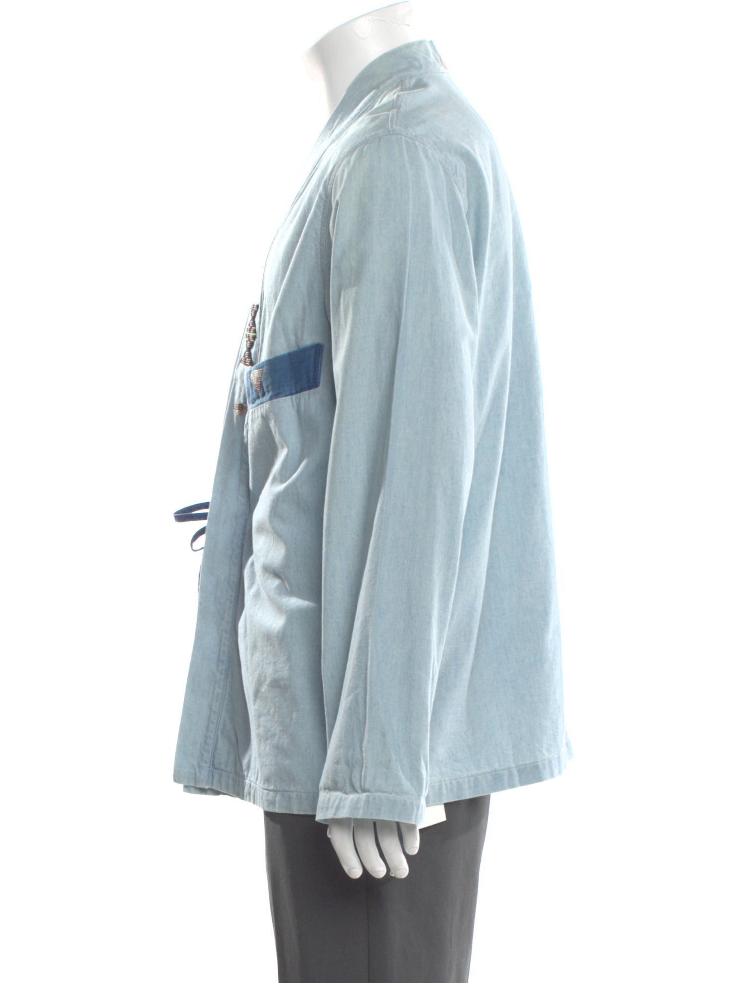 Kapital Graphic Print V-Neck Cardigan