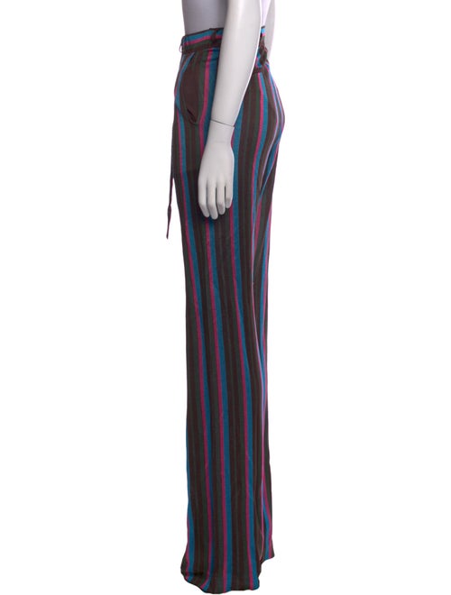 Karl Lagerfeld X Kenneth Ize Striped Wide Leg Pants