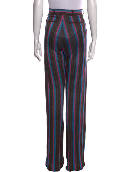 Karl Lagerfeld X Kenneth Ize Striped Wide Leg Pants