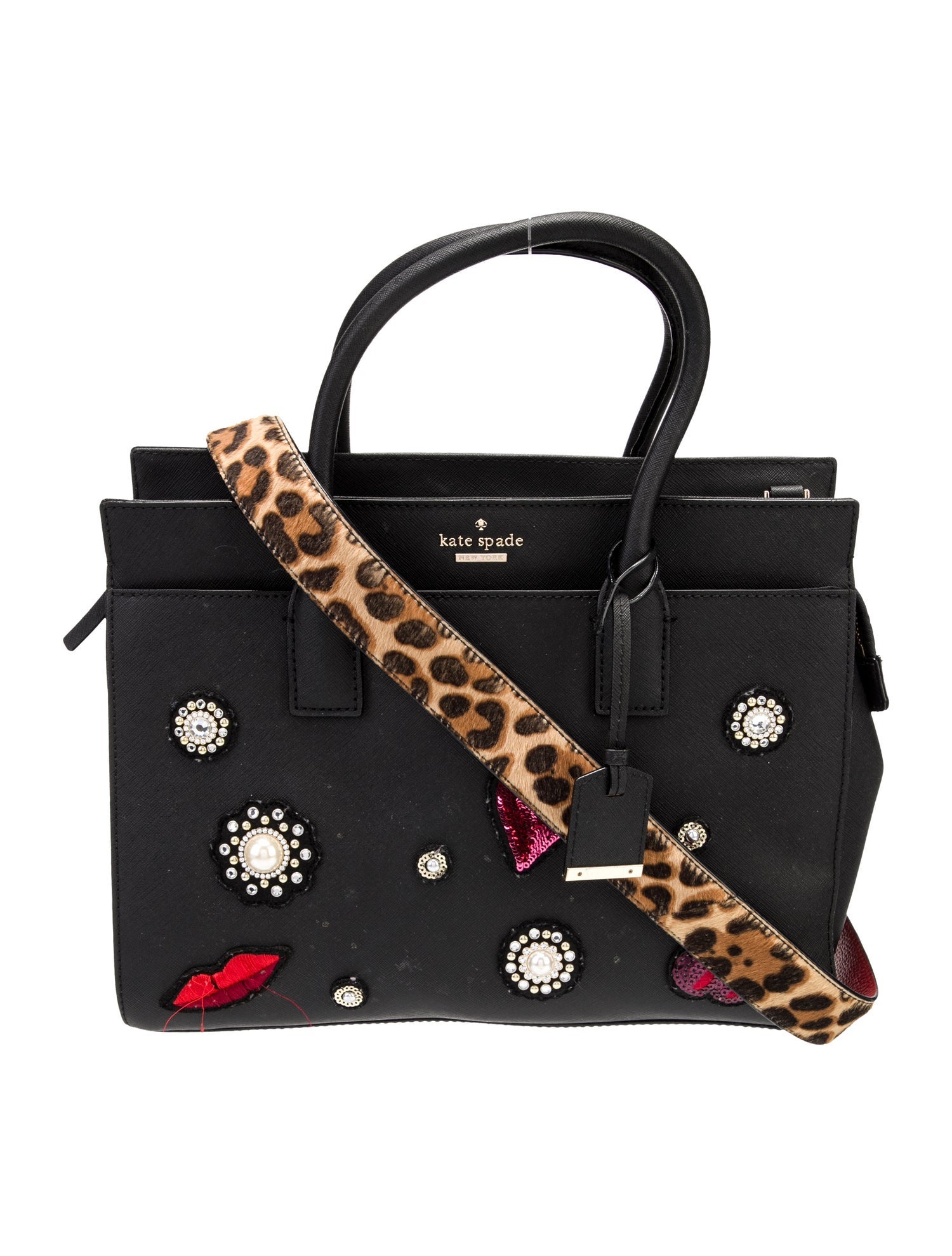 Kate Spade X Rodan & Fields Leather Top Handle Bag