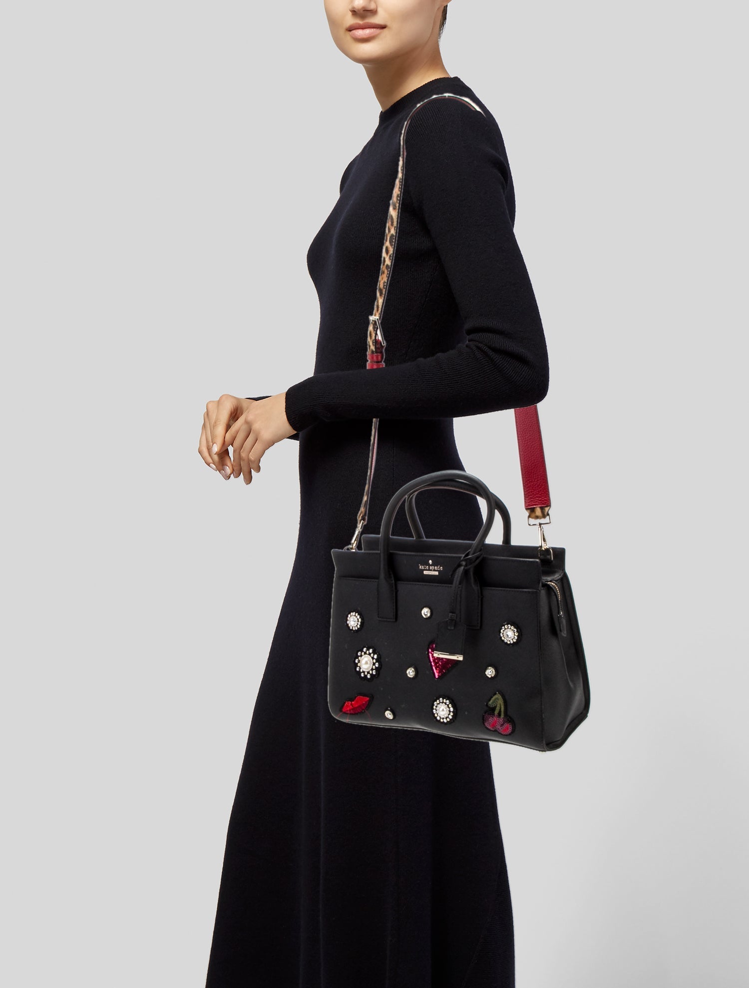 Kate Spade X Rodan & Fields Leather Top Handle Bag