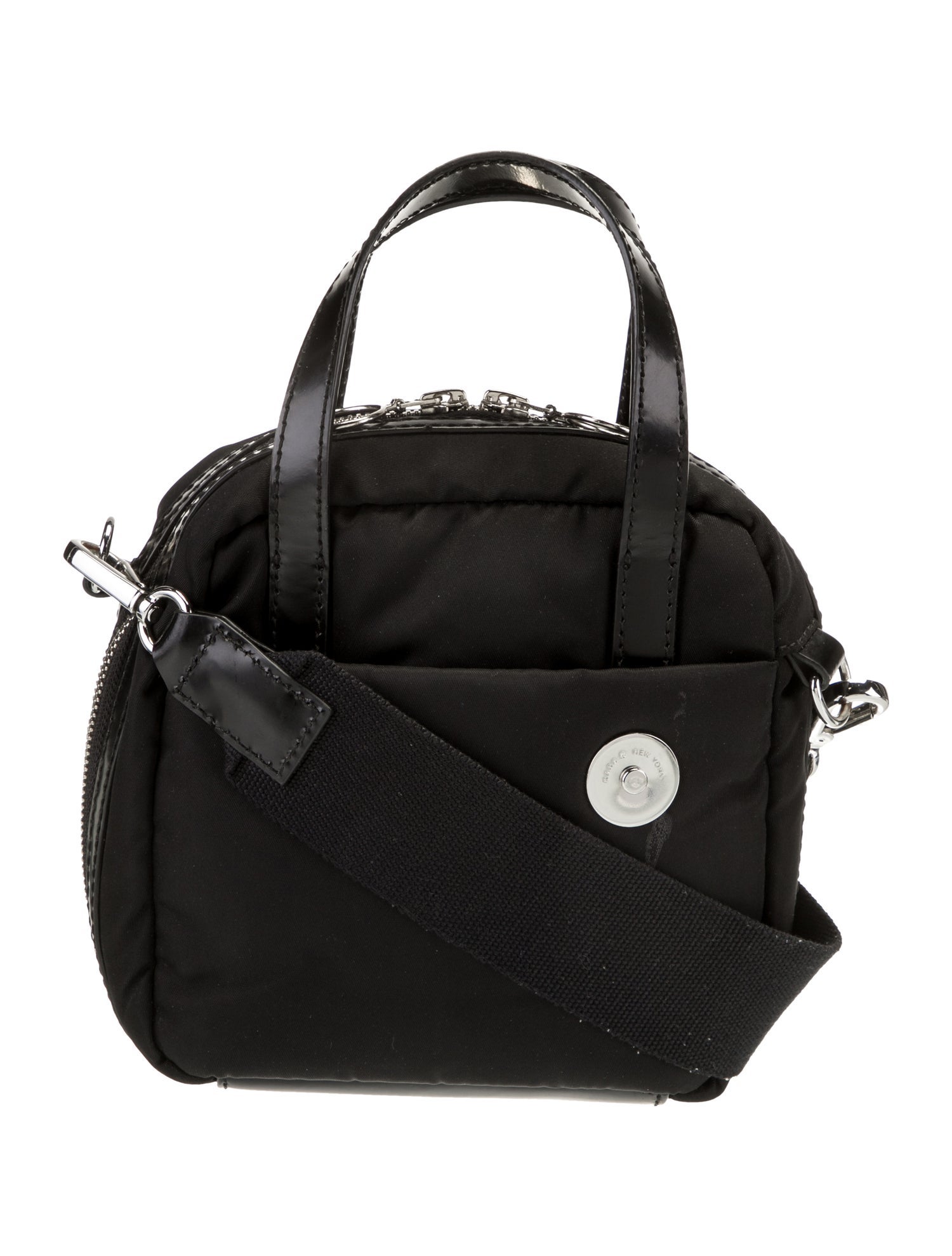 KARA Leather Top Handle Bag