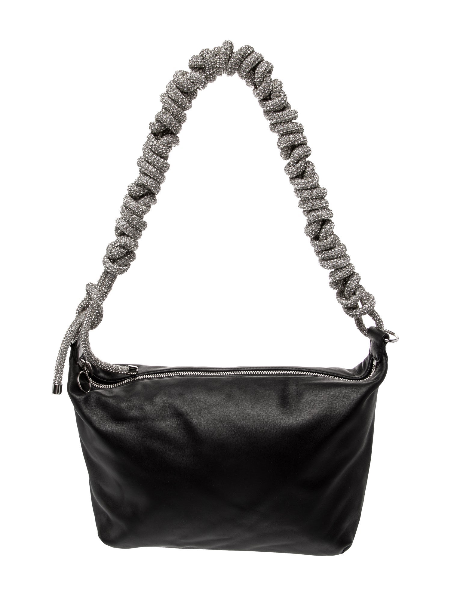 KARA Leather Shoulder Bag