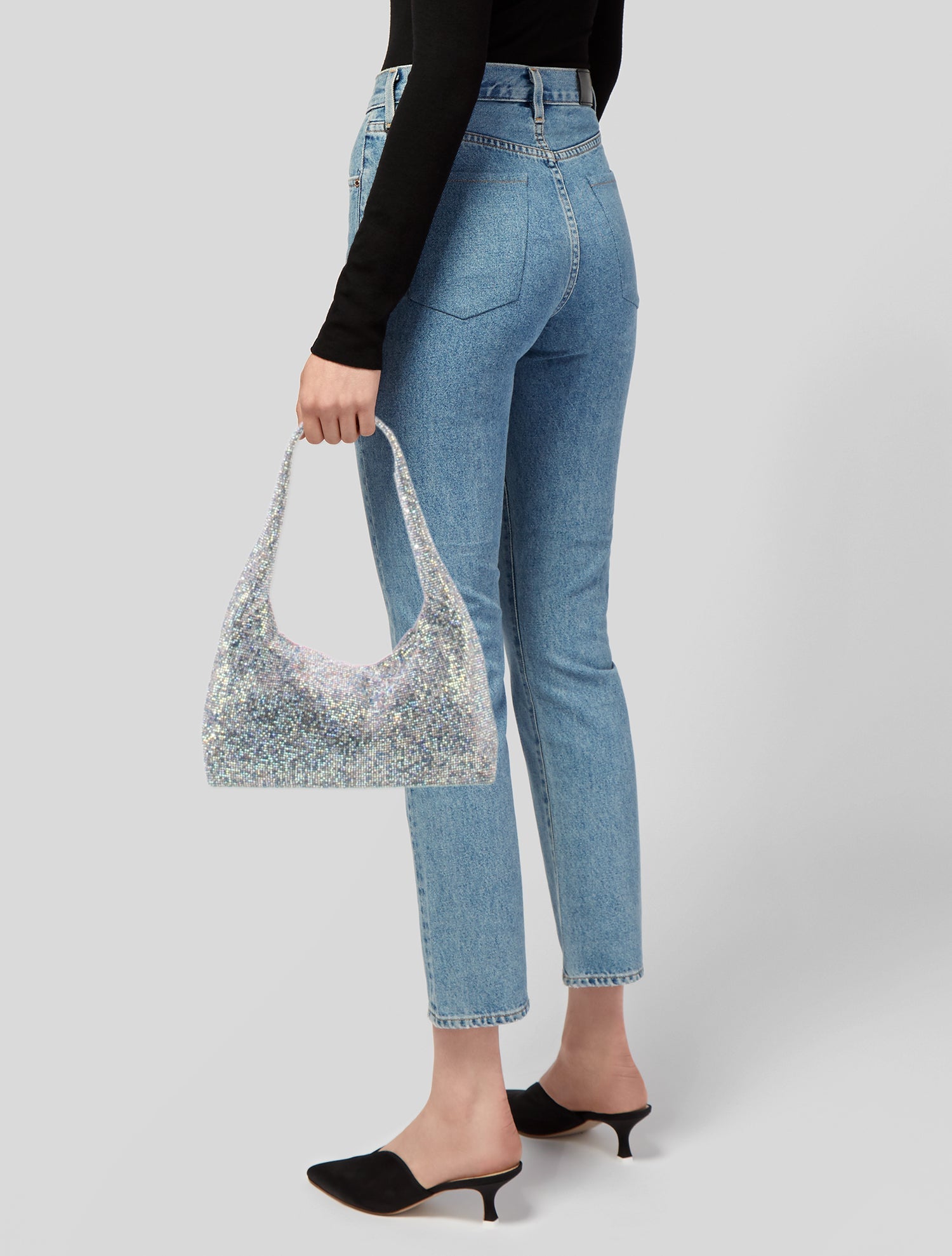 KARA Crystal Shoulder Bag w/ Tags