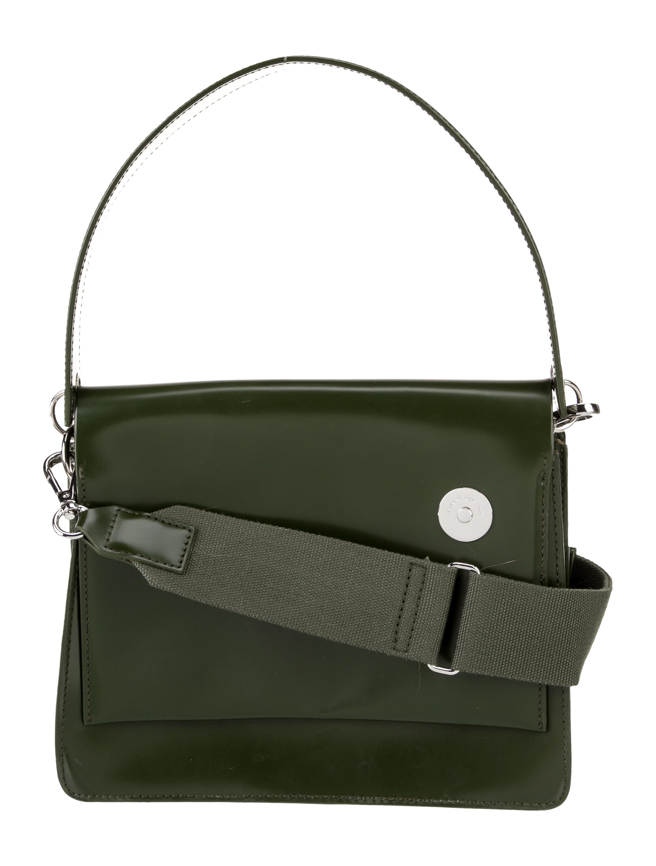 KARA Leather Top Handle Bag