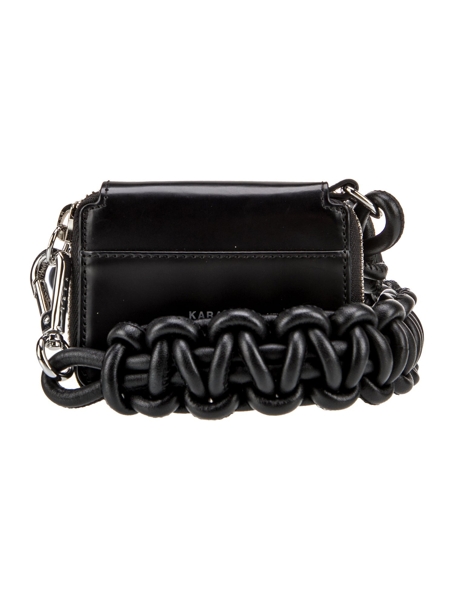 KARA Leather Evening Bag