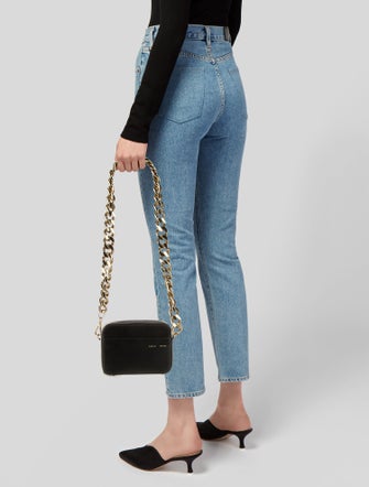 KARA Leather Crossbody Bag